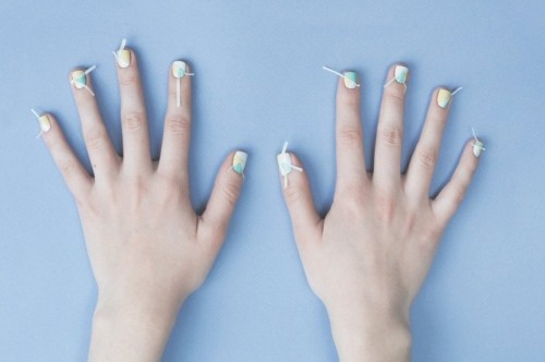 Fresh And Lovely DIY Geometric Nail Art To Try Now