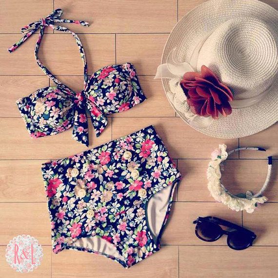 Girlish floral swimsuits to look stunning  18