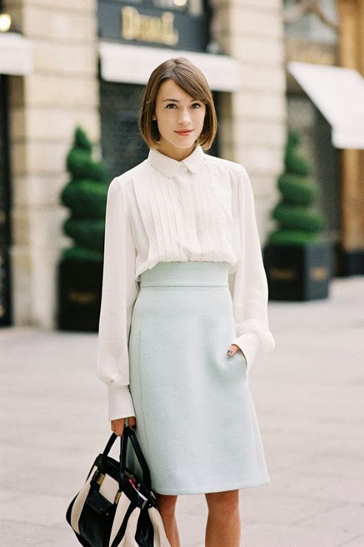 Girlish pastel work outfits for this spring  12