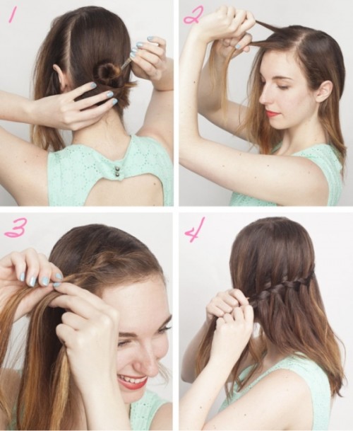 How To Make A Waterfall Braid Yourself