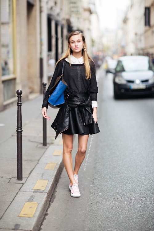 How To Wear A Leather Skirt: 23 Great Looks To Get Inspired