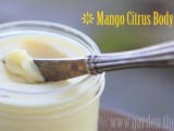 mango and lemon body butter
