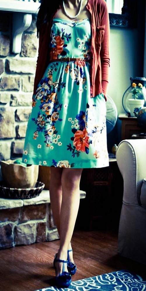 Romantic And Relaxed Floral Summer Dresses