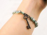 romantic-diy-rhinestone-wrapped-charm-bracelet-1