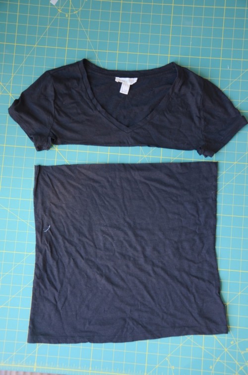 Simple Shirt To Dress Refashion