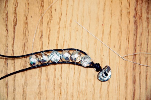 Sparkling DIY Wrap Bead Bracelet
