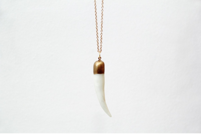 Picture Of stunning diy faux horn pendant  1