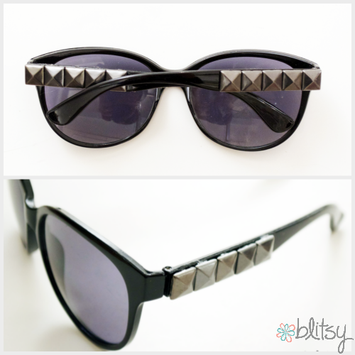 DIY Sunglasses With Studs (via blitsycrafts)