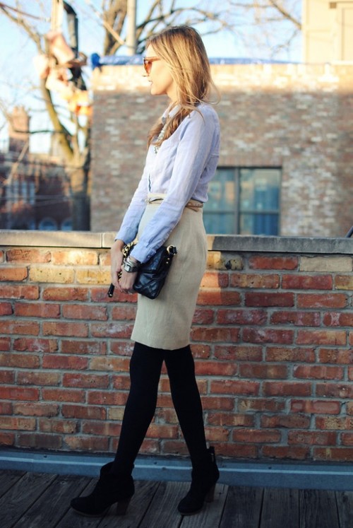 Stylish And Edgy Work Outfits For Winter 2013 2014