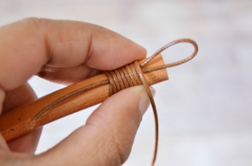 Stylish DIY Leather Bracelet For Men