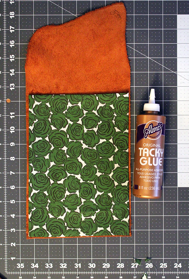 Stylish diy leather ipad case with lining  4