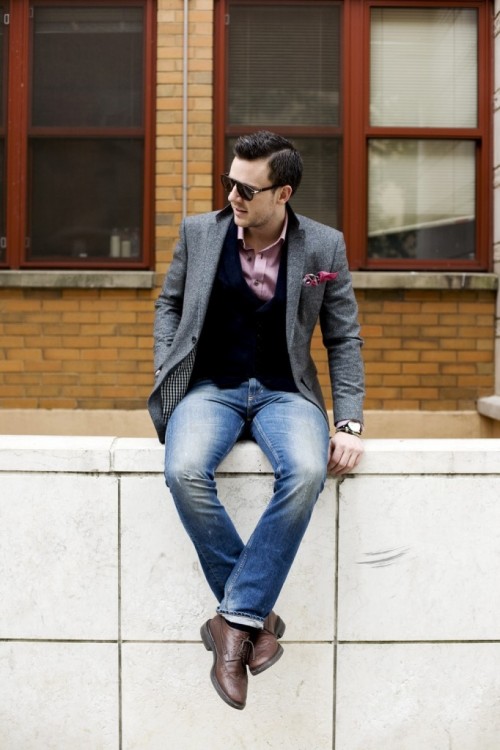Stylish Men Looks With Jeans Suitable For Work