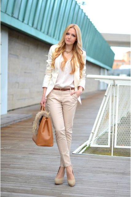 Stylish Spring 2015 Work Outfits For Girls