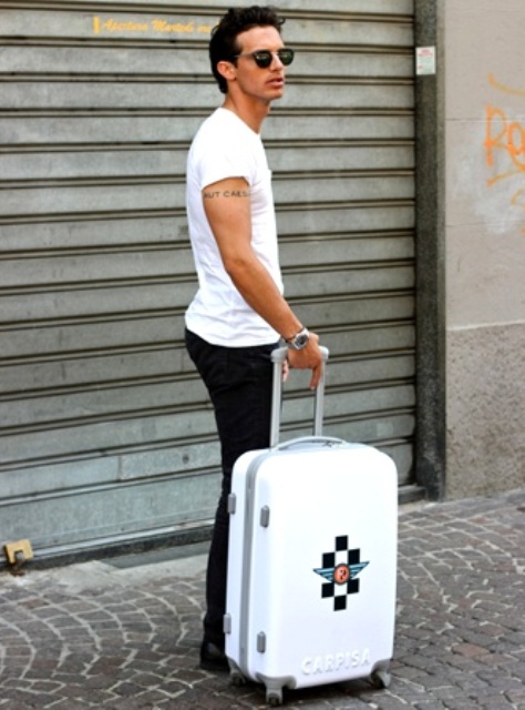 Stylish Suitcases Collection To Personalize With Tattoos