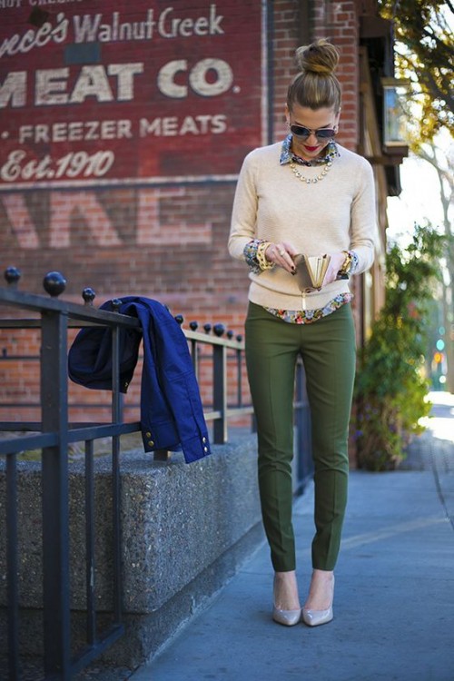 Stylish Women Office Worthy Outfits For Winter 2014 15