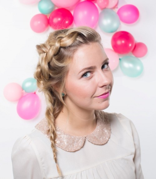 Sweet DIY Frozen Inspired Braid To Make For Holiday Party