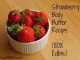 strawberry body butter