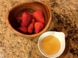 refreshing and brightening strawberry face mask